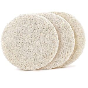 Real Simple Natural Loofah Face Exfoliating Pads